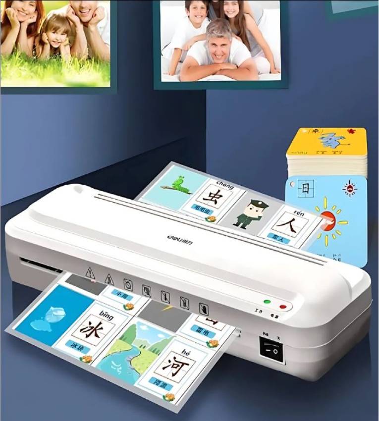 Deli Laminator Plastifieuse à chaud A4, A5, A7